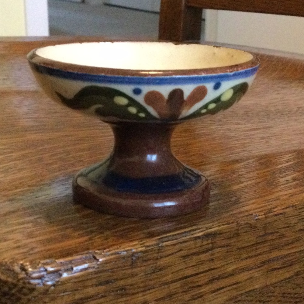 Vintage Torquay Pottery Salt Cellar